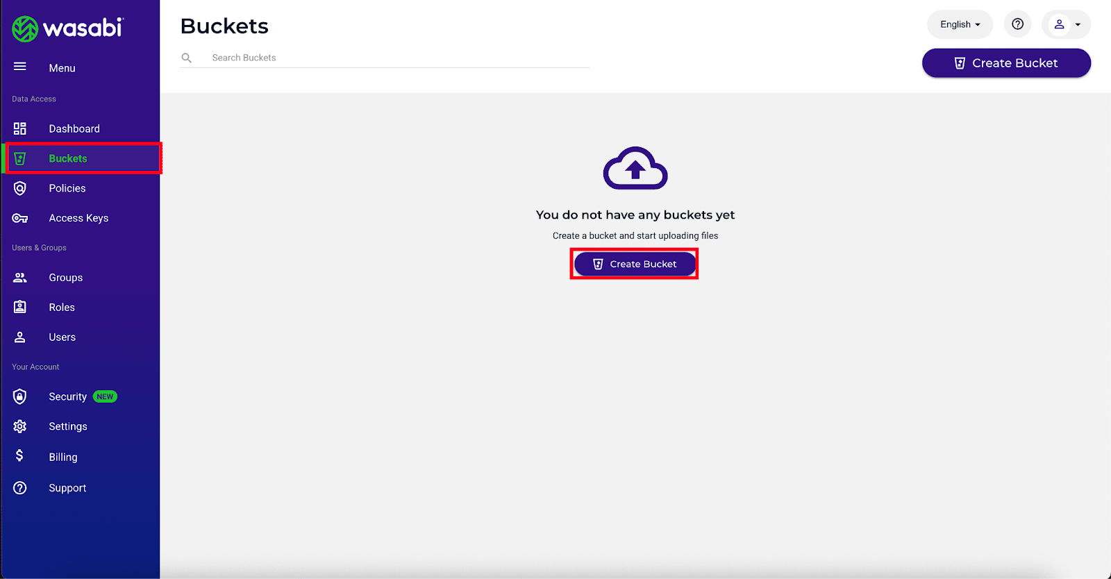 Integrate Wasabi Storage Provider